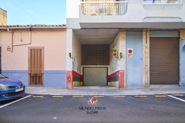 Parking at Plaza de Toros in Palma de Mallorca, Balearic Islands